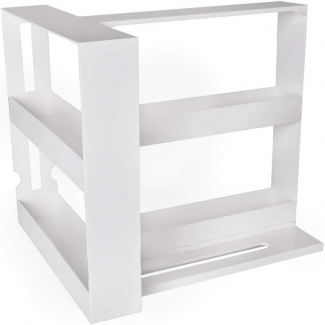 Double Decker Rotating Standing Spice Rack, 2-Tier, Holds 20 Jars, Easy Access Price in Pakistan | LAPTAB