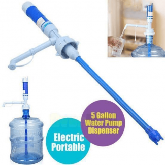 Electric Portable Water Pump Dispenser for 5 Gallon Bottles with Soft Touch Button Price in Pakistan | LAPTAB