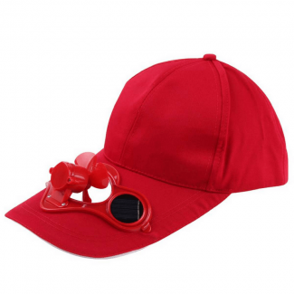 Buy Sport Hat Cap with Solar Power Fan 