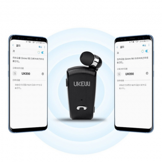 CLIP-ON WIRELESS HEADSET UK-890 In-Ear Bluetooth Headphones with Microphone, 80h Battery Life Price in Pakistan | LAPTAB
