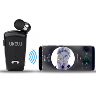 CLIP-ON WIRELESS HEADSET UK-890 In-Ear Bluetooth Headphones with Microphone, 80h Battery Life Price in Pakistan | LAPTAB