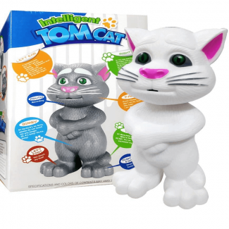Toyz Talking Tom Toy for Kids with Voice Repeat and Touch Functions, Battery Operated Price in Pakistan | LAPTAB