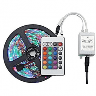 LED Strip Lights 4.5m RGB with Remote, Self-Adhesive, Multi-Color for Home and Office Price in Pakistan | LAPTAB