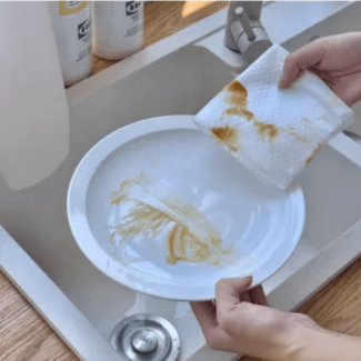 IKEA 1pc Reusable Wipes, 100% Wood Pulp Fiber, Multi-Function Cleaning Cloth Price in Pakistan | LAPTAB
