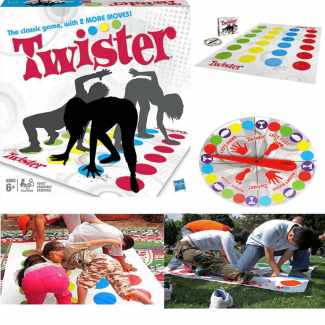 Floor Game with Finger Twister Set