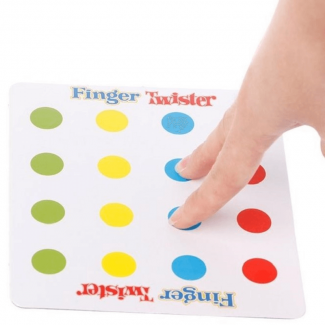 Floor Game with Finger Twister Set ? Portable Mat and Spinner for Indoor and Outdoor Play, Ages 6+ Price in Pakistan | LAPTAB