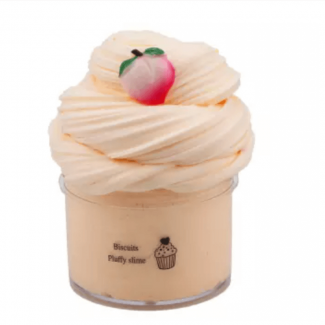 1pc Multiple Fruits Fluffy Slime 200ml with Fruit Charm and Butter Scent for Kids and Adults Price in Pakistan | LAPTAB