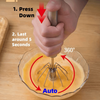 Large Size Manual Hand Mixer with Ergonomic Handle and Long Head Design for Baking and Cooking Price in Pakistan | LAPTAB