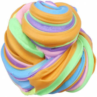 6 Color Pizza Slime Kit 145g ? DIY Stretchy Slime Set with Magnetic Clay, Glitter, and Fluffy Slime for Kids 3+ Price in Pakistan | LAPTAB