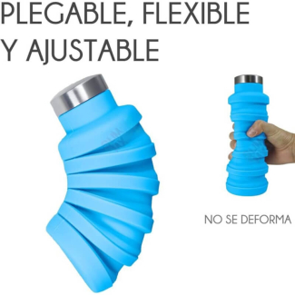 Foldable Silicone Water Bottle Leakproof, BPA Free, Heat Resistant for Hiking and Daily Use Price in Pakistan | LAPTAB
