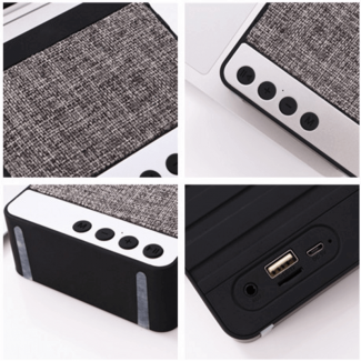 Portable Mini Bluetooth Speaker with True Wireless Stereo, Dual Speakers, and TF Card Slot Price in Pakistan | LAPTAB