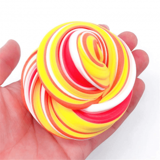 4 Colors Fluffy Slime Kit ? 80g Soft, Stretchy Stress Relief Toy for Kids 8+ Price in Pakistan | LAPTAB