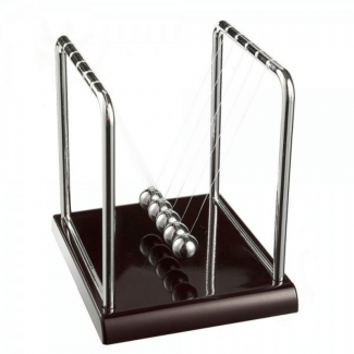 Newton Pendulum Balance Ball with Stainless Steel Spheres and Durable Base for Physics Study and Office Decor Price in Pakistan | LAPTAB