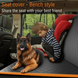 Pet Car Seat Cover for Trucks and SUVs with 4-Level Safety and Easy-Clean Material Price in Pakistan | LAPTAB