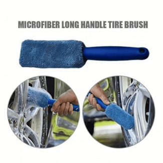 Cleaning Brush for Car Rims with 100% Sheepskin Bristles, Holds 8oz Liquid Price in Pakistan | LAPTAB