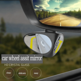 Car Blind Spot Mirror 360? Adjustable Auxiliary Rearview Mirror for Safer Driving Price in Pakistan | LAPTAB