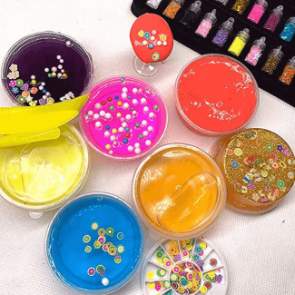 24 Color DIY Slime Kit 1650g ? Non-Sticky, Stress Relief, Arts & Crafts Toy Price in Pakistan | LAPTAB