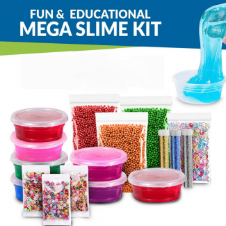 24 Color DIY Slime Kit 1650g ? Non-Sticky, Stress Relief, Arts & Crafts Toy Price in Pakistan | LAPTAB
