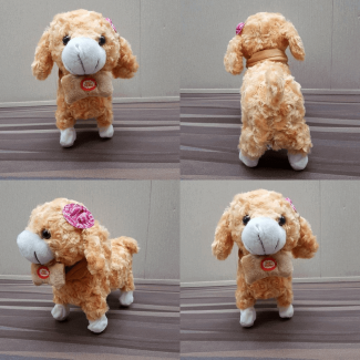 Kids RC 23cm Electric Plush Dog Toy - Walks, Sings, Plays Music, Battery Operated Price in Pakistan | LAPTAB