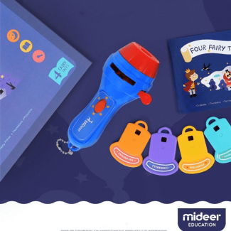 Kids Flashlight Storybook Projector Portable Torch Light Design for Imaginative Play Price in Pakistan | LAPTAB
