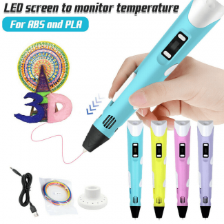3D Printing Doodler Stylus Pen with LCD Screen, USB Rechargeable, PLA & ABS Compatible Price in Pakistan | LAPTAB