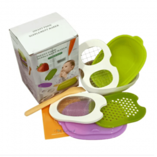 7 Pcs Infant Food Maker with Steaming Basket, Lid, and 4 Grinding Filters Price in Pakistan | LAPTAB
