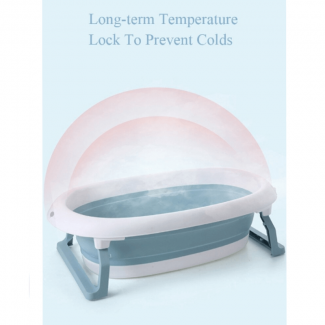 Folding Baby Bathtub with Temperature Sensor, Nonslip Base, BPA-Free, for Newborns and Toddlers Price in Pakistan | LAPTAB