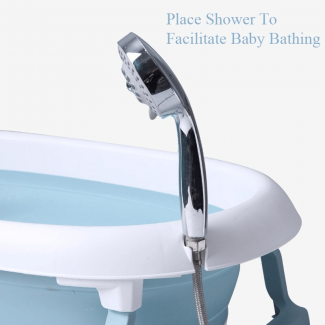 Folding Baby Bathtub with Temperature Sensor, Nonslip Base, BPA-Free, for Newborns and Toddlers Price in Pakistan | LAPTAB