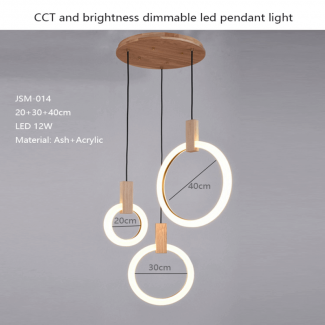 Dual LED Ring Light Nordic Style Soft Eye-Friendly Lighting for Home and Dining Room Price in Pakistan | LAPTAB