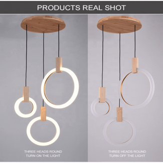 Dual LED Ring Light Nordic Style Soft Eye-Friendly Lighting for Home and Dining Room Price in Pakistan | LAPTAB