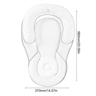 Newborn Baby Head Shape Pillow with Breathable Fabric for Comfortable Sleep Price in Pakistan | LAPTAB