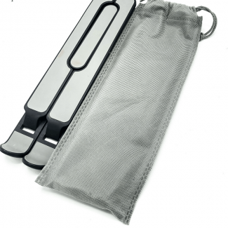 Portable Laptop Stand with Movable Ledge, Lightweight ABS, Heat-Reducing, Ergonomic Design Price in Pakistan | LAPTAB