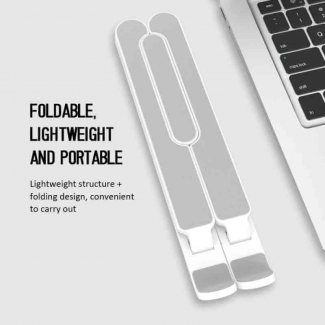 Portable Laptop Stand with Movable Ledge, Lightweight ABS, Heat-Reducing, Ergonomic Design Price in Pakistan | LAPTAB