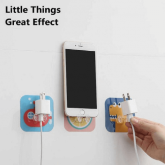Wall Mounted Sticky Hook for Power Plugs ? Durable PVC, No Wall Damage, 1pc Price in Pakistan | LAPTAB