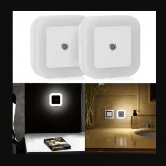 Novelty LED Night Light White with Auto Light Sensor for Home Safety and Ambience Price in Pakistan | LAPTAB