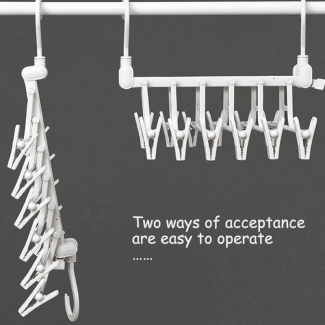 6 Layers Clothing Hanger with Double Hooks for Space-Saving Wardrobe Organization Price in Pakistan | LAPTAB