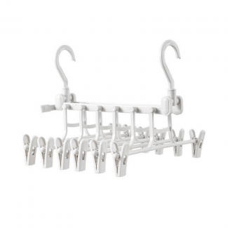 6 Layers Clothing Hanger with Double Hooks for Space-Saving Wardrobe Organization Price in Pakistan | LAPTAB