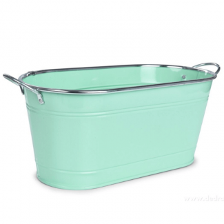 Stainless Steel Flower Pot with Handles 13cm, Watertight, Classic Design for Home Plants Price in Pakistan | LAPTAB