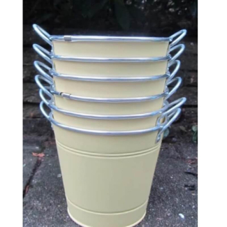 Stainless Steel Round Flower Pot with Handles, Lightweight, No Drilling Mount, UV Resistant Price in Pakistan | LAPTAB