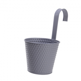 15cm Multicolor Hanging Flower Pot, Lightweight Stainless Steel, No Drilling Needed Price in Pakistan | LAPTAB