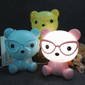 Lovely Cartoon Bear LED Night Light for Children with Adjustable Brightness and Safe Materials Price in Pakistan | LAPTAB