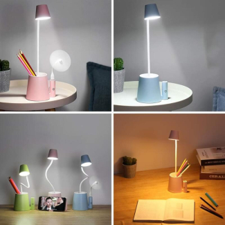 Small USB Rechargeable Desk Lamp for Kids with 3 Brightness Levels and 360? Rotation Price in Pakistan | LAPTAB