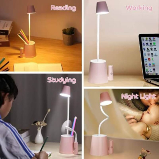Small USB Rechargeable Desk Lamp for Kids with 3 Brightness Levels and 360? Rotation Price in Pakistan | LAPTAB
