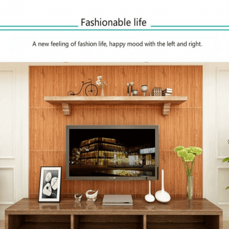 3D Wood Wall Panel Sheets 70x77cm Waterproof Self-Adhesive Sound Insulated Price in Pakistan | LAPTAB