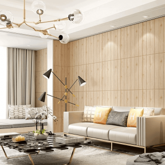 3D Wood Wall Panel Sheets 70x77cm Waterproof Self-Adhesive Sound Insulated Price in Pakistan | LAPTAB