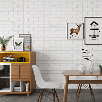 3D Brick Wall Panel Sheets 70x77cm Waterproof Eco-Friendly Peel & Stick Foam Panels Price in Pakistan | LAPTAB