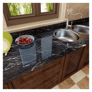Furniture PVC Marble Wallpaper 60x200cm - Self Stick, Waterproof, Eco-Friendly Price in Pakistan | LAPTAB