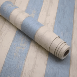 Furniture PVC Wallpaper White Blue 45x200cm Self-Adhesive Peel & Stick Price in Pakistan | LAPTAB