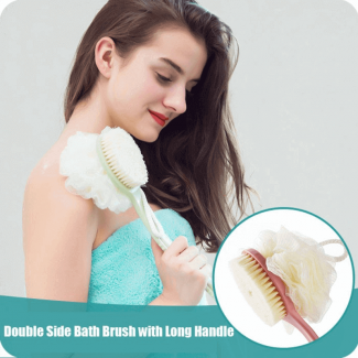 Double sided Bath Body Scrubber n brush
