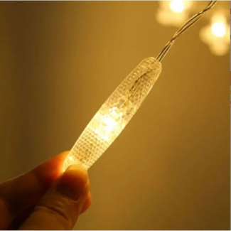 Curtain String Lights 2.5m with 24 Snowflake LEDs, 8 Modes, Waterproof for Home Decor Price in Pakistan | LAPTAB